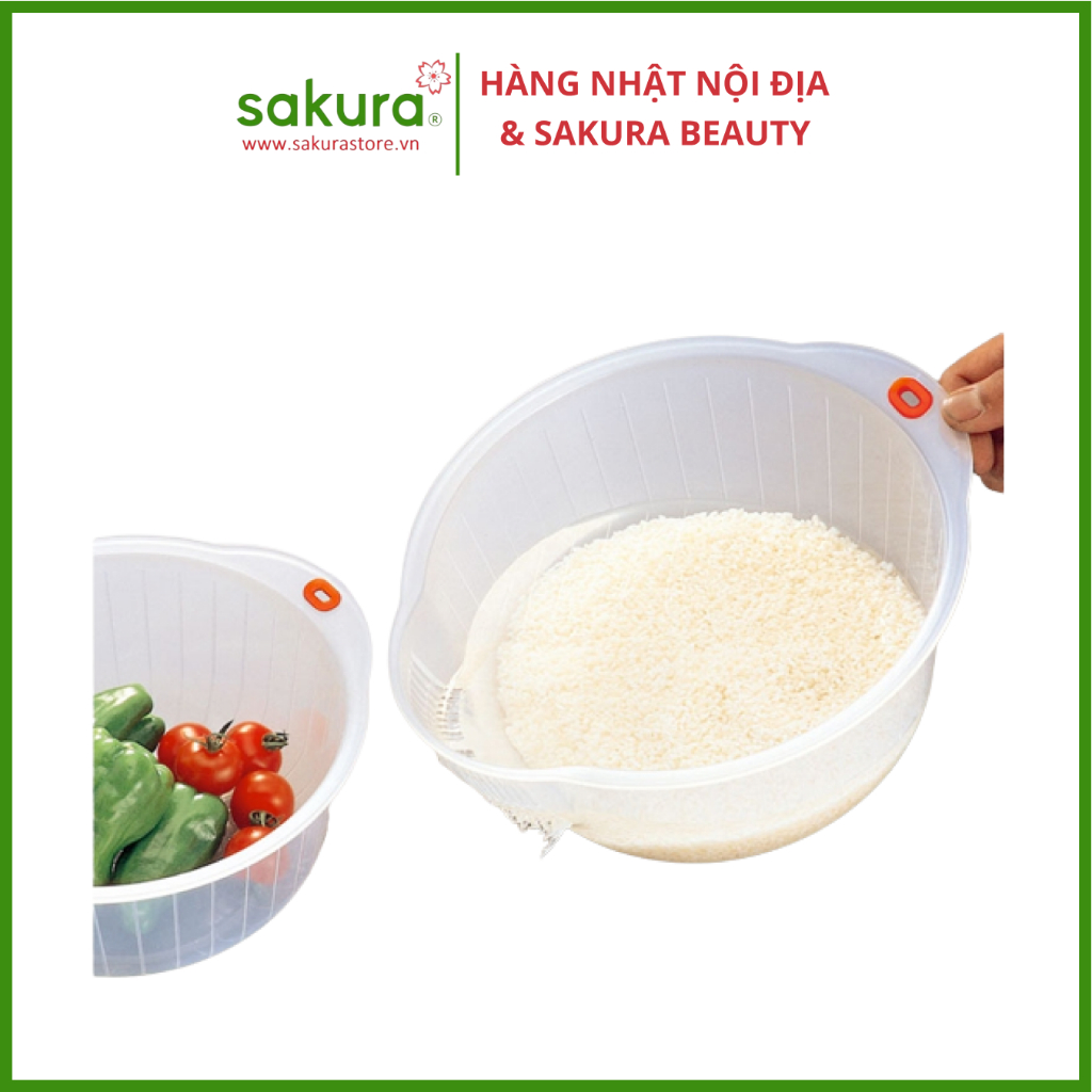 Giá vo gạo Inomata - Hàng nội địa Nhật Bản