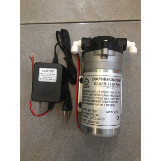 Bộ bơm tăng áp DAUER 8369 Plus 24V dùng cho máy lọc nước RO , máy phun sương