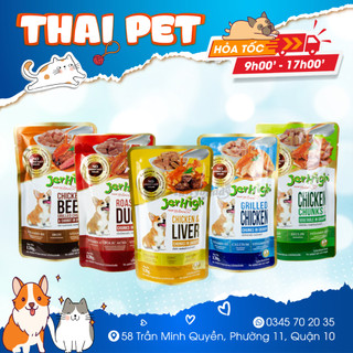 Soup thịt viên Pate cho chó Jerhigh Pouch 120g