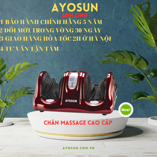 [Hàng Chính Hãng - FREESHIP]Máy massage chân Hàn quốc Ayosun-Bảo hành 5 năm