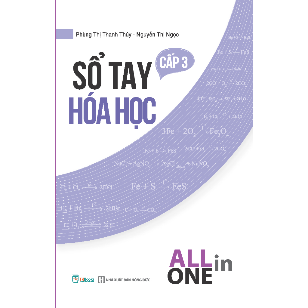 Sách - Sổ tay Hóa học cấp 3 - All in one 129KMC