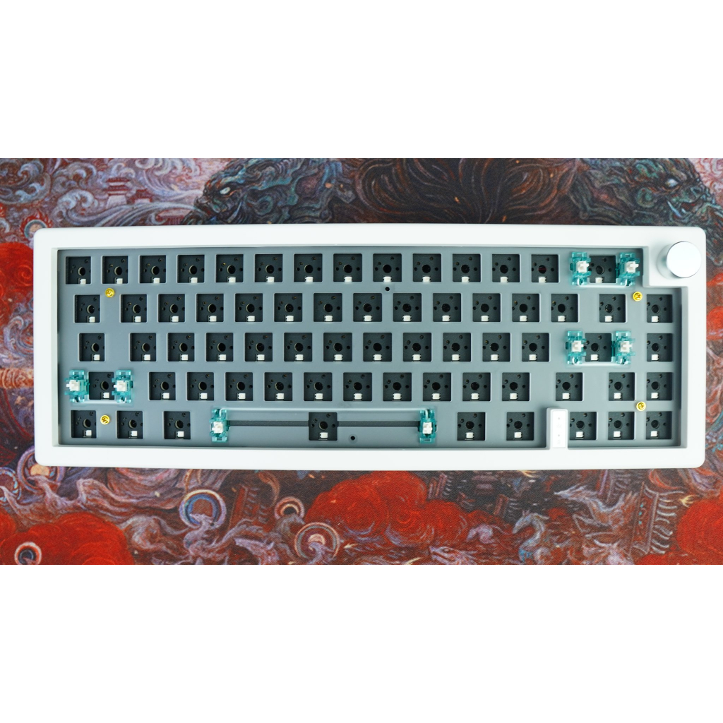 KIT bàn phím cơ GMK67 Mạch Xuôi | Gasket Mount  | Bluetooth 5.0 | Wireless 2.4Ghz | Hotswap | Led RG ZOOPC