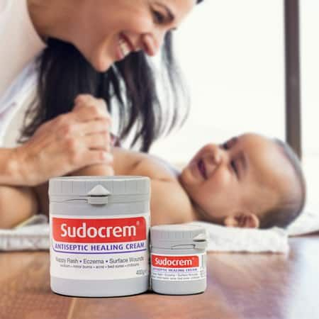 Kem hăm tã cho trẻ sơ sinh Sudocrem nội địa Anh 60g/125g Bảo vệ cái mông Sửa chữa da thịt Kích thích cách ly