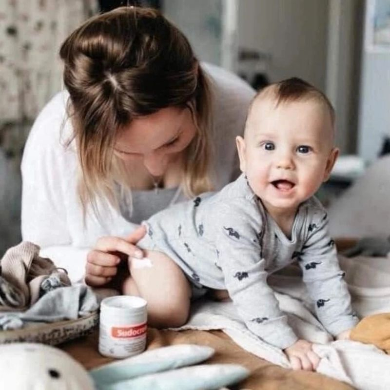 Kem hăm tã cho trẻ sơ sinh Sudocrem nội địa Anh 60g/125g Bảo vệ cái mông Sửa chữa da thịt Kích thích cách ly
