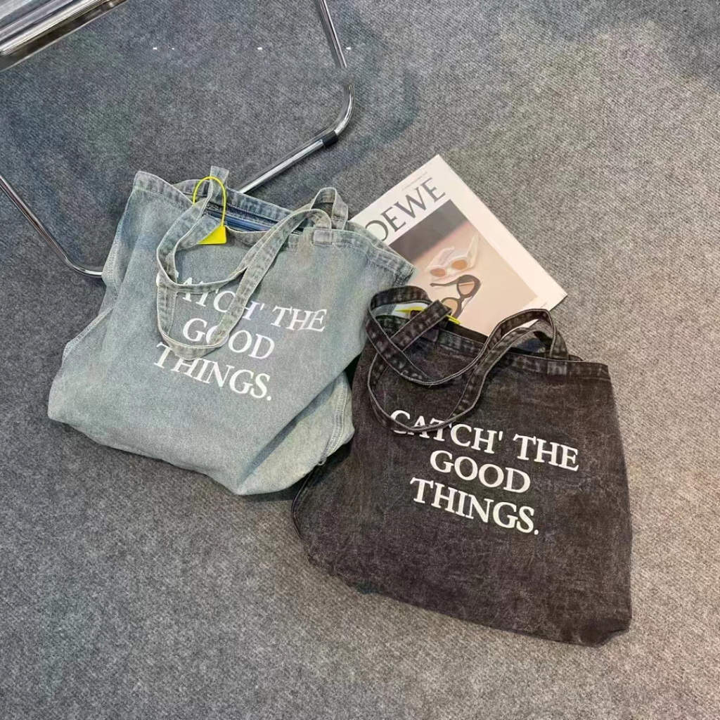 Túi tote đeo vai MC21.STUDIOS hoặc đeo chéo Unisex Ulzzang Streetwear Hàn Quốc chất dù xịn không bong tróc T3604
