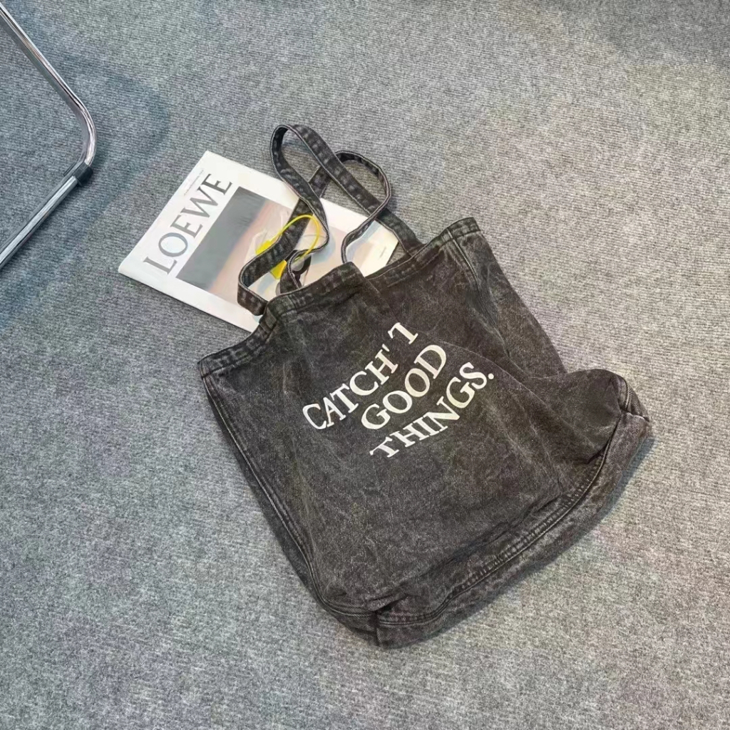 Túi tote đeo vai MC21.STUDIOS hoặc đeo chéo Unisex Ulzzang Streetwear Hàn Quốc chất dù xịn không bong tróc T3604