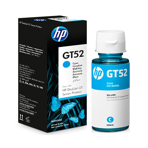 Mực in phun HP GT52 Y/M/C/ GT53 BK