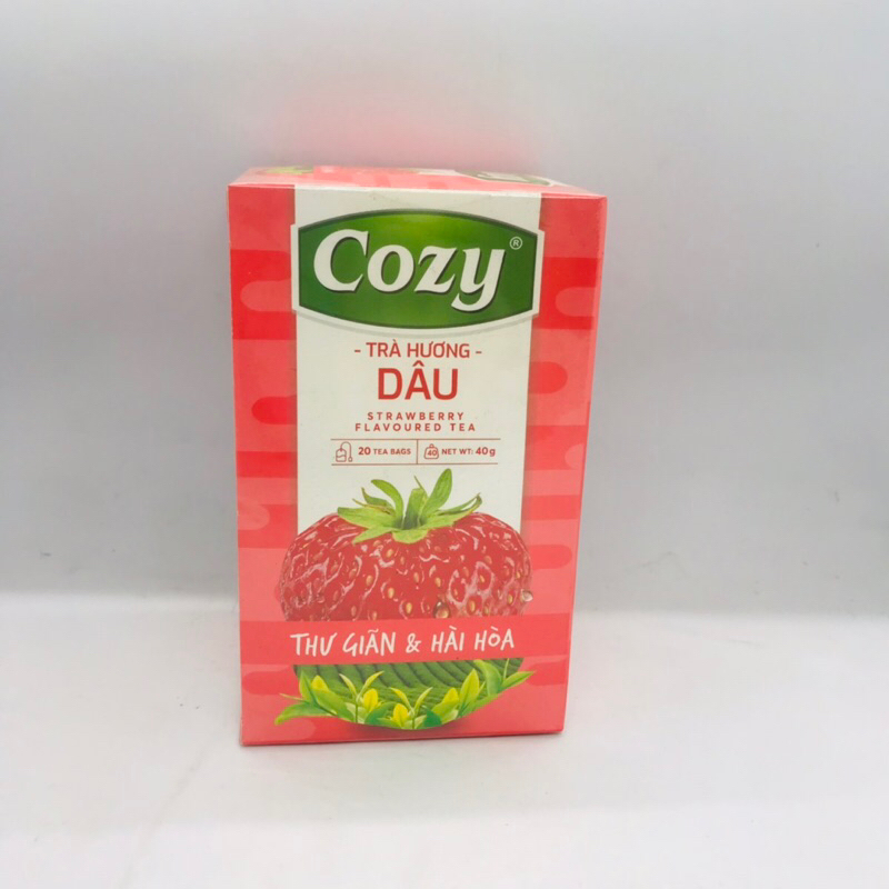 Trà Cozy Túi Lọc Đào/ Dâu Nhài Táo Ô long nhãn vàng sen bạc hà
