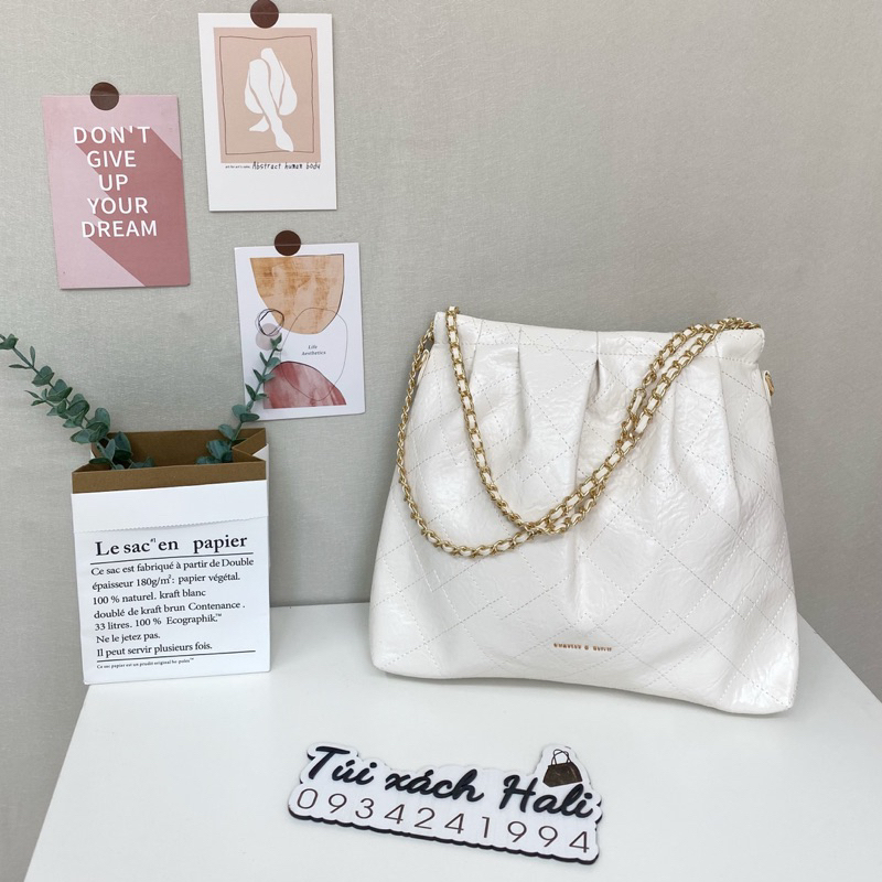 Túi cnk hobo tote bag sz 30 hot hit 2023 thời trang cá tính đeo được nhiều kiểu