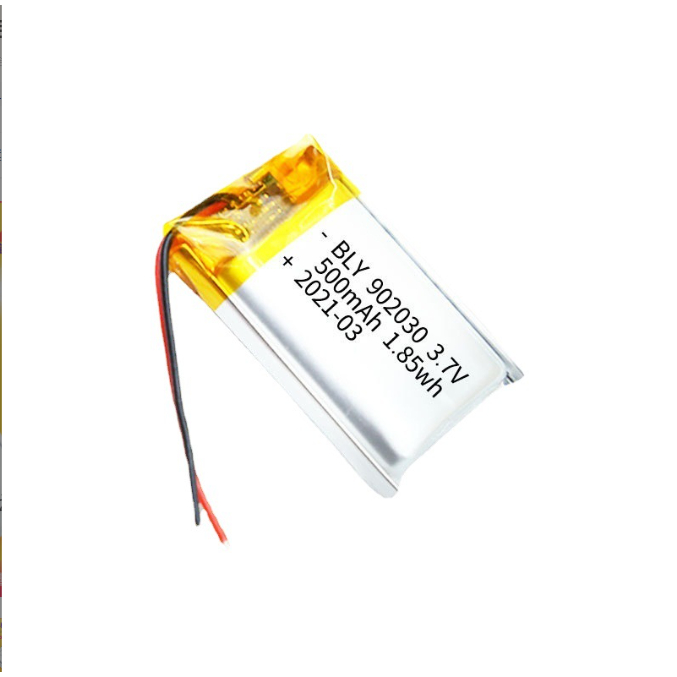 Pin sạc LiPo 3.7V 500mah 902030 Thiết bị điện tử Mp3 MP4 MP5 GPS PSP Bluetooth