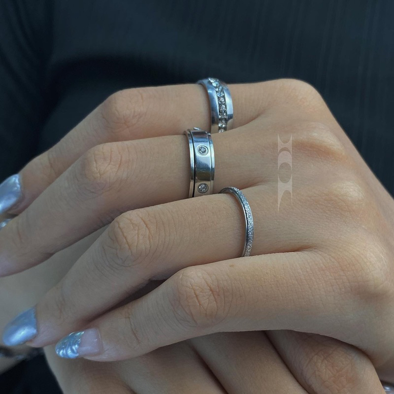 Nhẫn thép - titan không teng gỉ Madde /1404/2423/2428