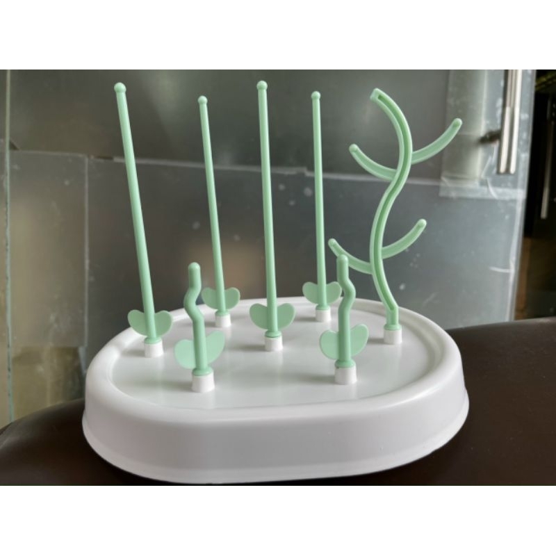 Khay úp bình sữa, núm ti