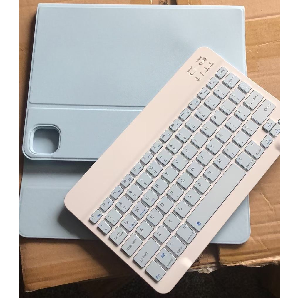 BAO DA MÁY TÍNH BẢNG KÈM BÀN PHÍM - KẾT NỐI BLUETOOTH - HÀNG CHÍNH HÃNG - TẶNG STICKER NGỘ NGHĨNH