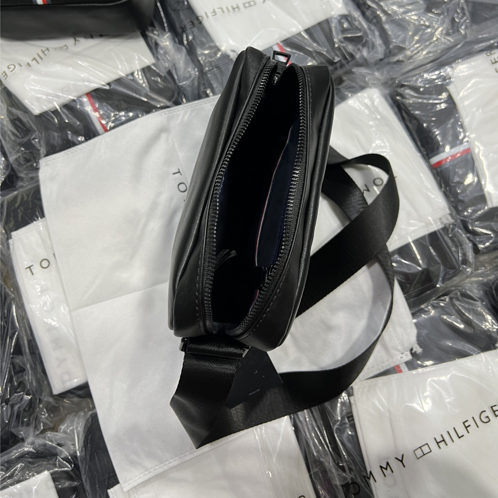 Túi da nam đeo chéo Tom my cao cấp chuẩn hãng size 21