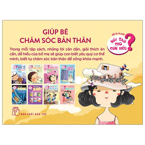 Sách - Bộ Sách Nói Sao Cho Con Hiểu - Giúp Bé Chăm Sóc Bản Thân (Bộ 8 Cuốn)