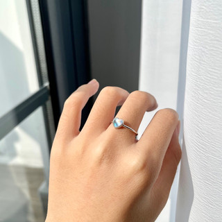 Nhẫn promise ring tim xinh