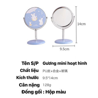 Gương Trang Điểm để bàn Mini