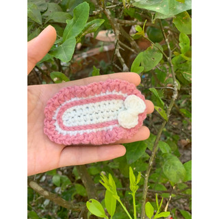 Kẹp tóc len handmade (ảnh thật)