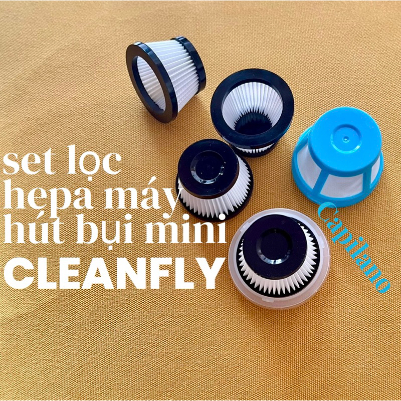 Lọc HEPA máy hút bụi mini ôtô không dây CLEANFLY