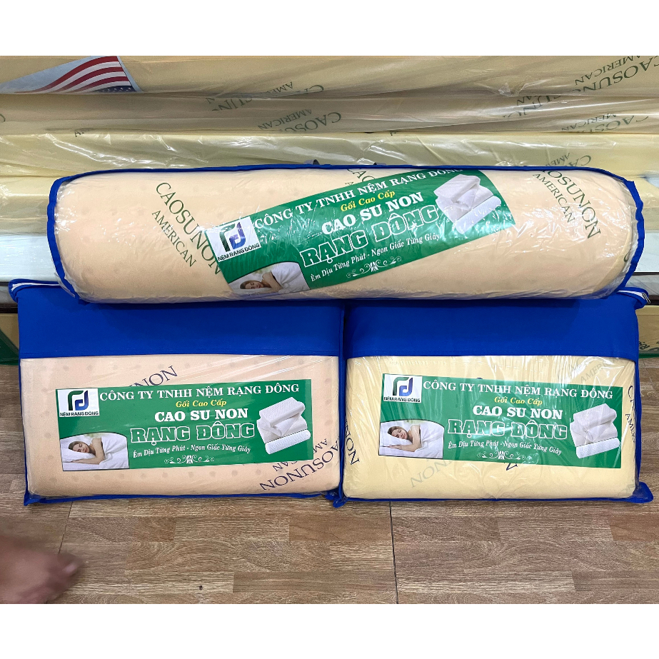 Ruột Gối Cao Su Non Cao Cấp Ruột Vàng - Gối Nằm, Gối Ôm Đàn Hồi Tốt, Nâng Đỡ Cổ Vai, Nâng Niu Giấc Ngủ