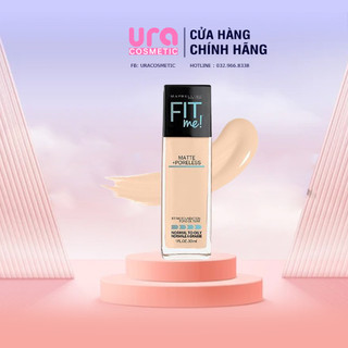 Kem Nền Mịn Nhẹ Kiềm Dầu Fit Me Maybelline New York Matte Poreless Foundation 30ml