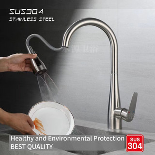 Vòi chén rut́ nóng lạnh inox sus 304