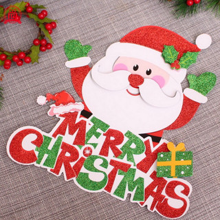 HÌNH ÔNG GIÀ NOEL, TRANH XỐP ÔNG GIÀ NOEL, TRANH DÁN CỬA