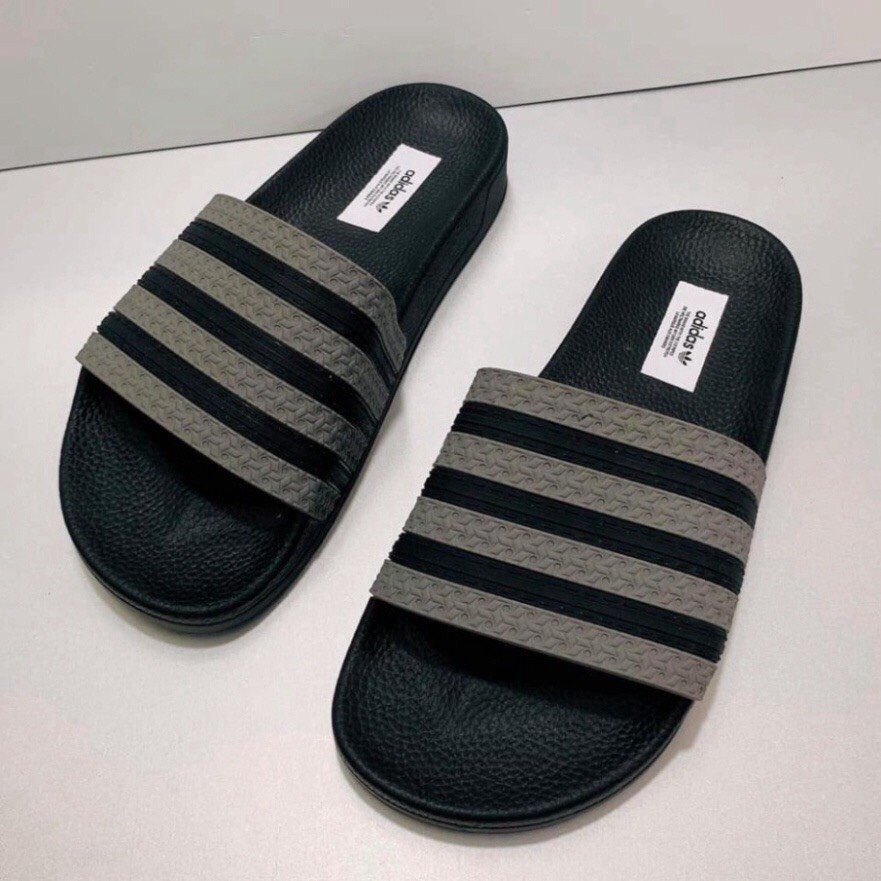 Dép ADIDAS kẻ sọc, dép quai ngang nam nữ, dép bánh mỳ phong cách unisex trẻ trung năng động