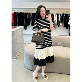 Váy xuông chân dập li