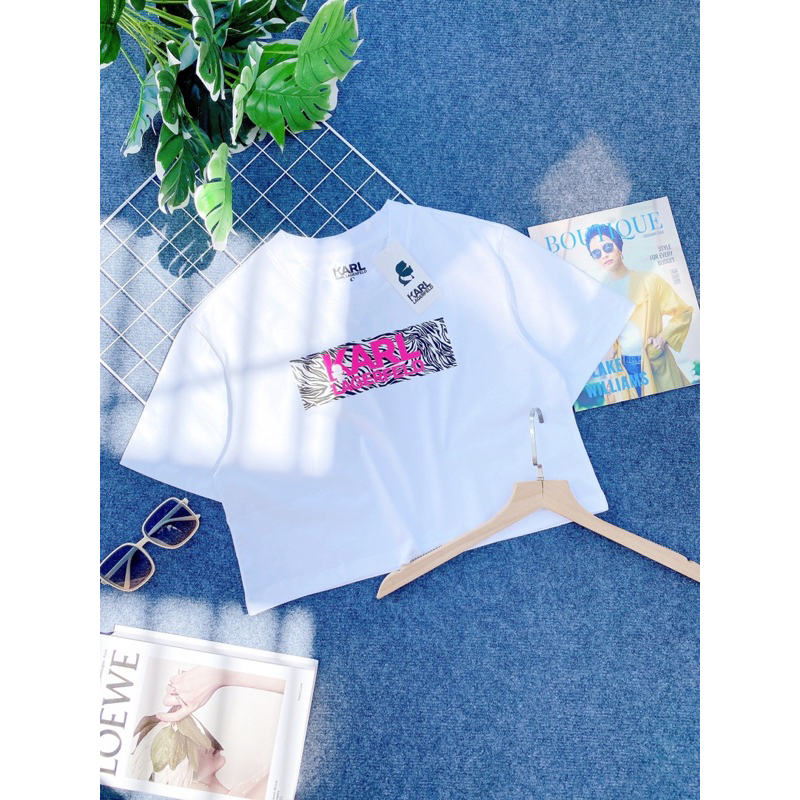 ÁO CROPTOP KARL