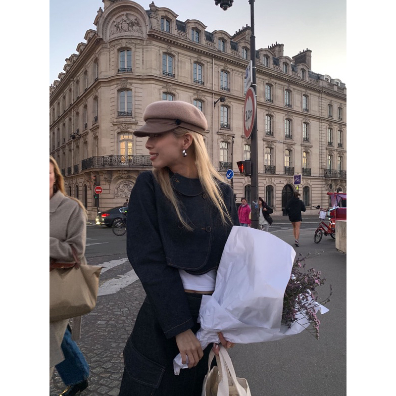 Set áo+váy denim amy reetkeem