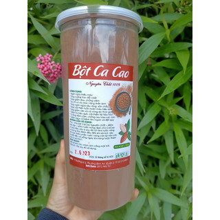 Bột cacao nguyên chất đăklăk 100%, hàng loại cao cấp nhất hũ 500g, thơm ngon đặc biệt