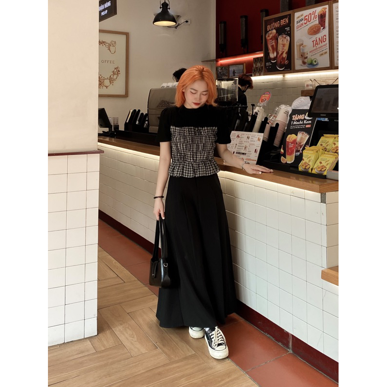 Chân váy phong cách hàn quốc