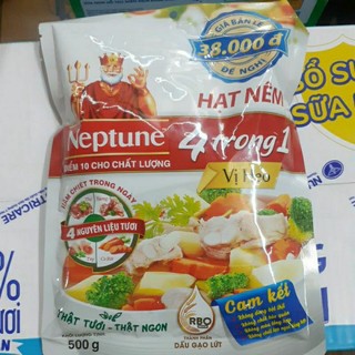 Hạt nêm neptune 4 trong 1 vị heo túi 500g