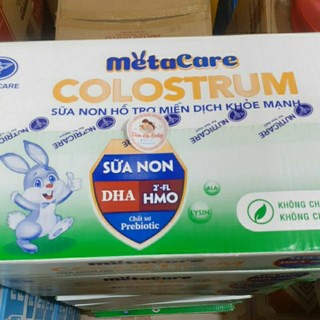 Thùng sữa bột pha sẵn metacare colostrum 48 hộp x 110ml