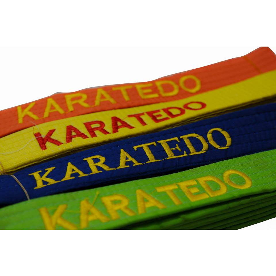 ĐAI THÊU VÕ PHỤC KARATEDO | VÕ PHỤC CHIẾN THẮNG