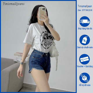 Quần short ngắn tua lai xuất dư