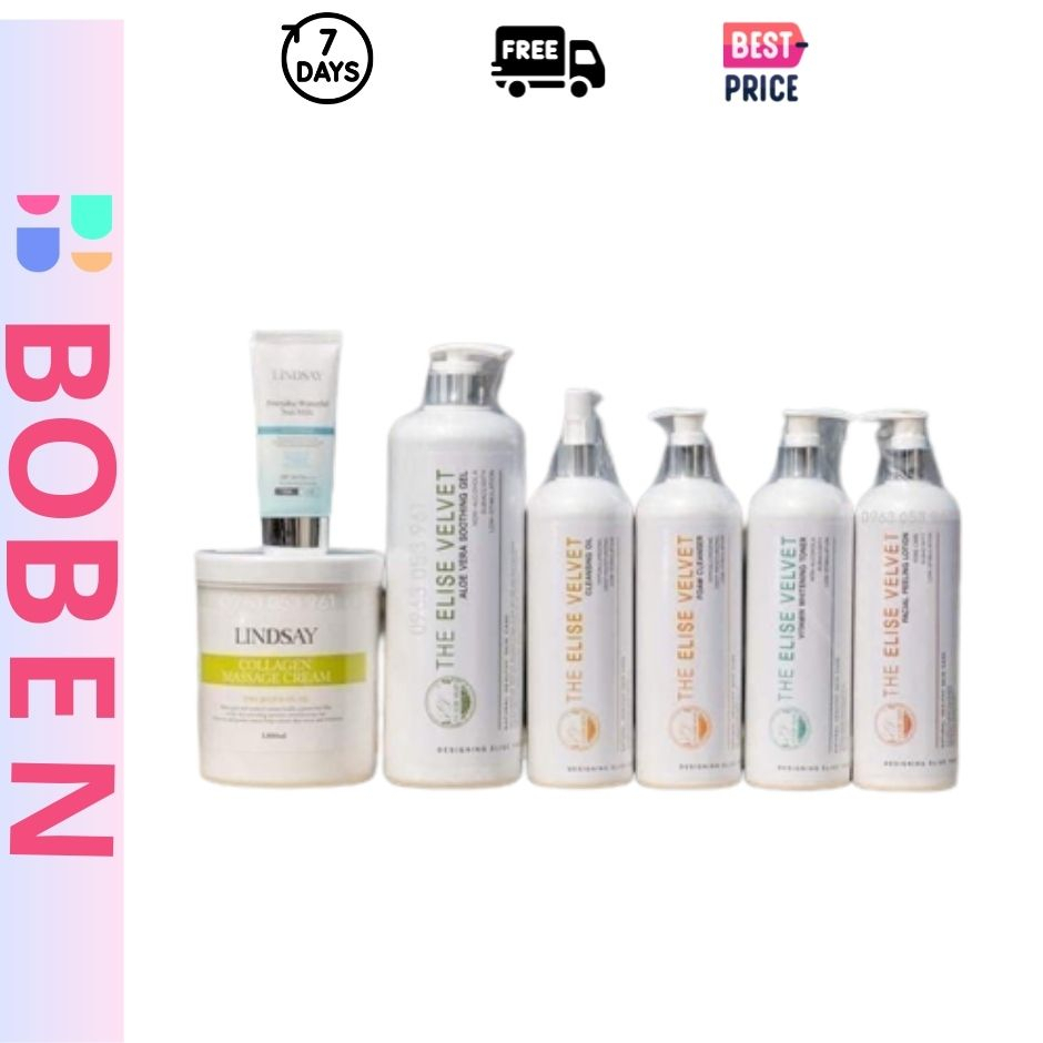 Bộ Chăm Sóc Da Chuyên Nghiệp Lindsay Hàn quốc 100% Chăm Sóc Da Cơ Bản ( Cam Kết Sản Phẩm Chính Hãng )