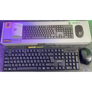 Bộ phím và chuột ko dây - NewFullbox, chính hãng nội địa, chuột chỉnh DPI