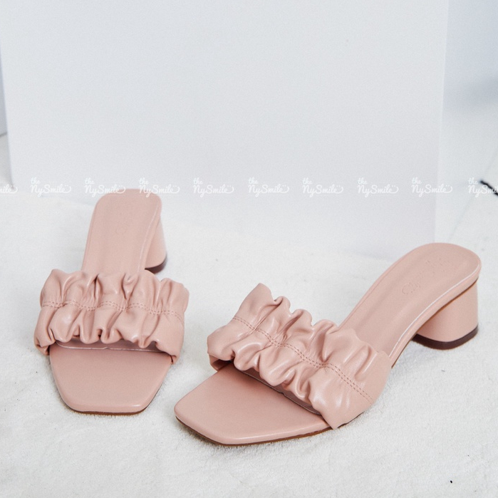 Guốc nữ 5P quai ngang dúm - The NySmile - MITU