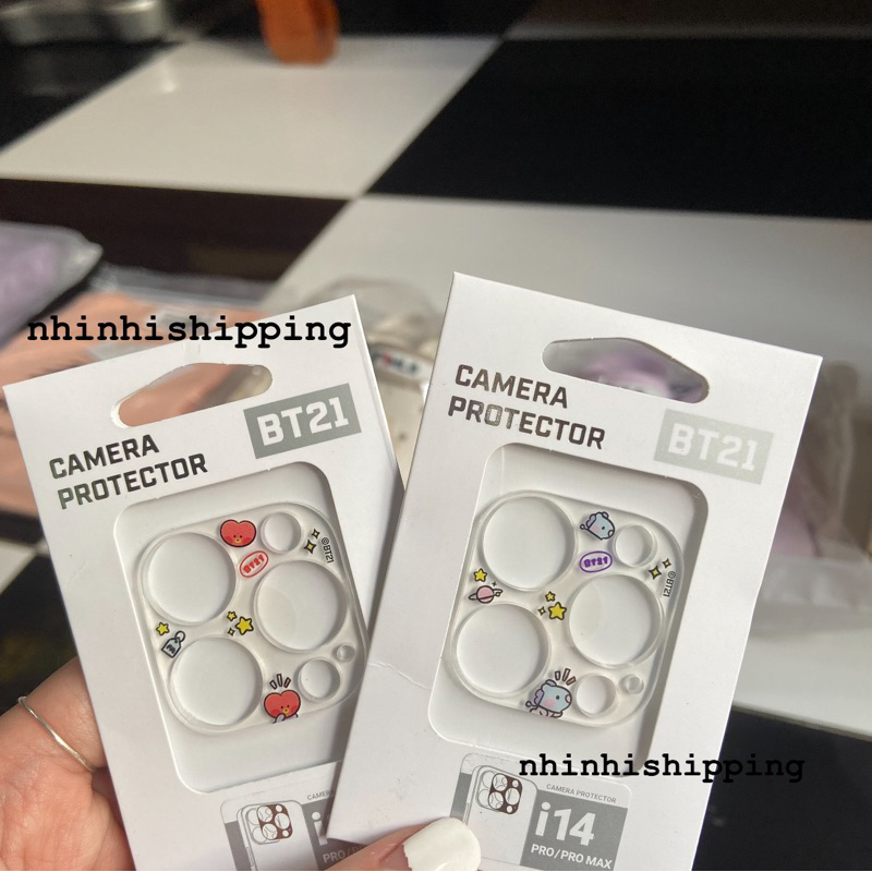 Cường lực điện thoại bt21 chính hãng
