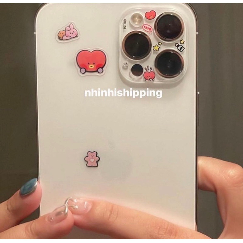 Cường lực điện thoại bt21 chính hãng