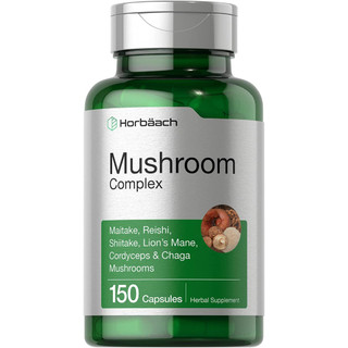 Viên 6 loại nấm thảo dược - 150 viên - nấm linh chi - vân chi - đông trùng hạ thảo - hầu thủ - chaga