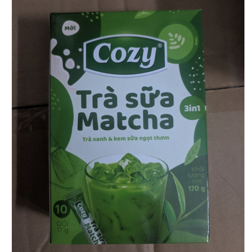 Cozy Trà Sữa Matcha 3 in 1  170g