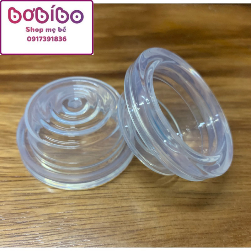 Màng Silicon- Cuống Silicon máy hút sữa Avent hoa tuyết, Avent hoa anh đào