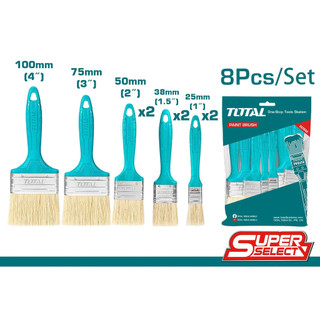 Bộ 8 cọ sơn 1inch 1.5inch 2inch 3inch 4inch total tht8450801