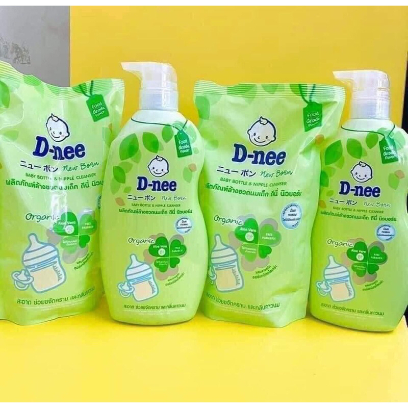Nước rửa bình sữa Dnee/ D-nee Thái lan 600ml