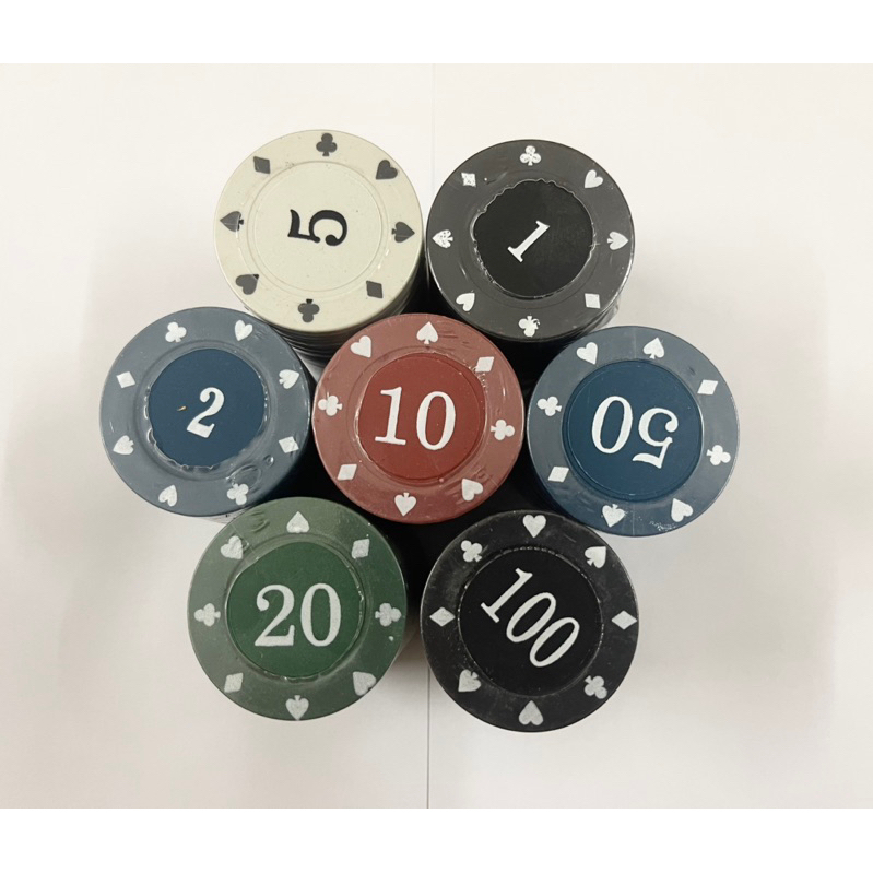 Set 200 chip poker có hộp / set 100 phỉnh poker có hộp chơi tài sửu