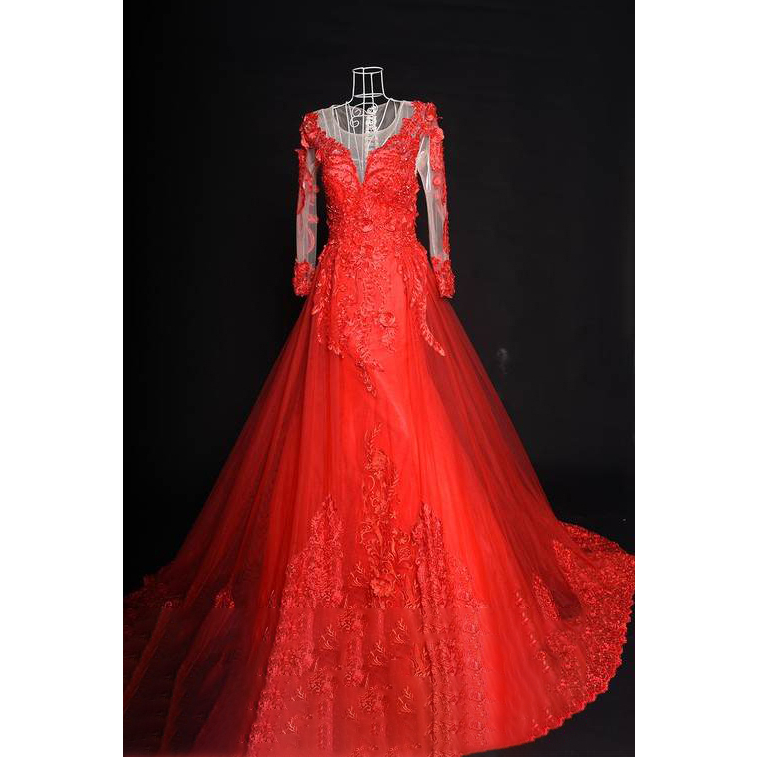 Váy cưới đuôi cá