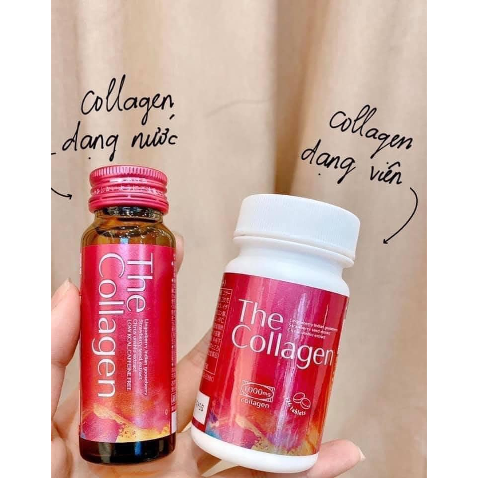 The Collagen Shiseido Dạng Viên Của Nhật Hộp 126 Viên